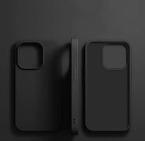 iPhone 15 Pro Max Hülle Schwarz – Slim Soft‑Touch Case